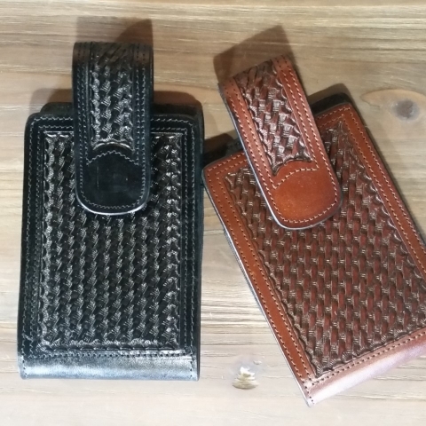 Western Leather Cell Case